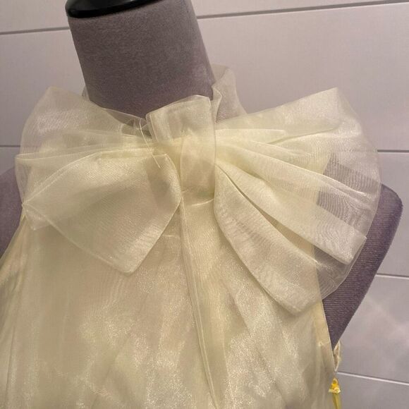 CeCe Yellow Blouse - Women's XS - Picture 2 of 10